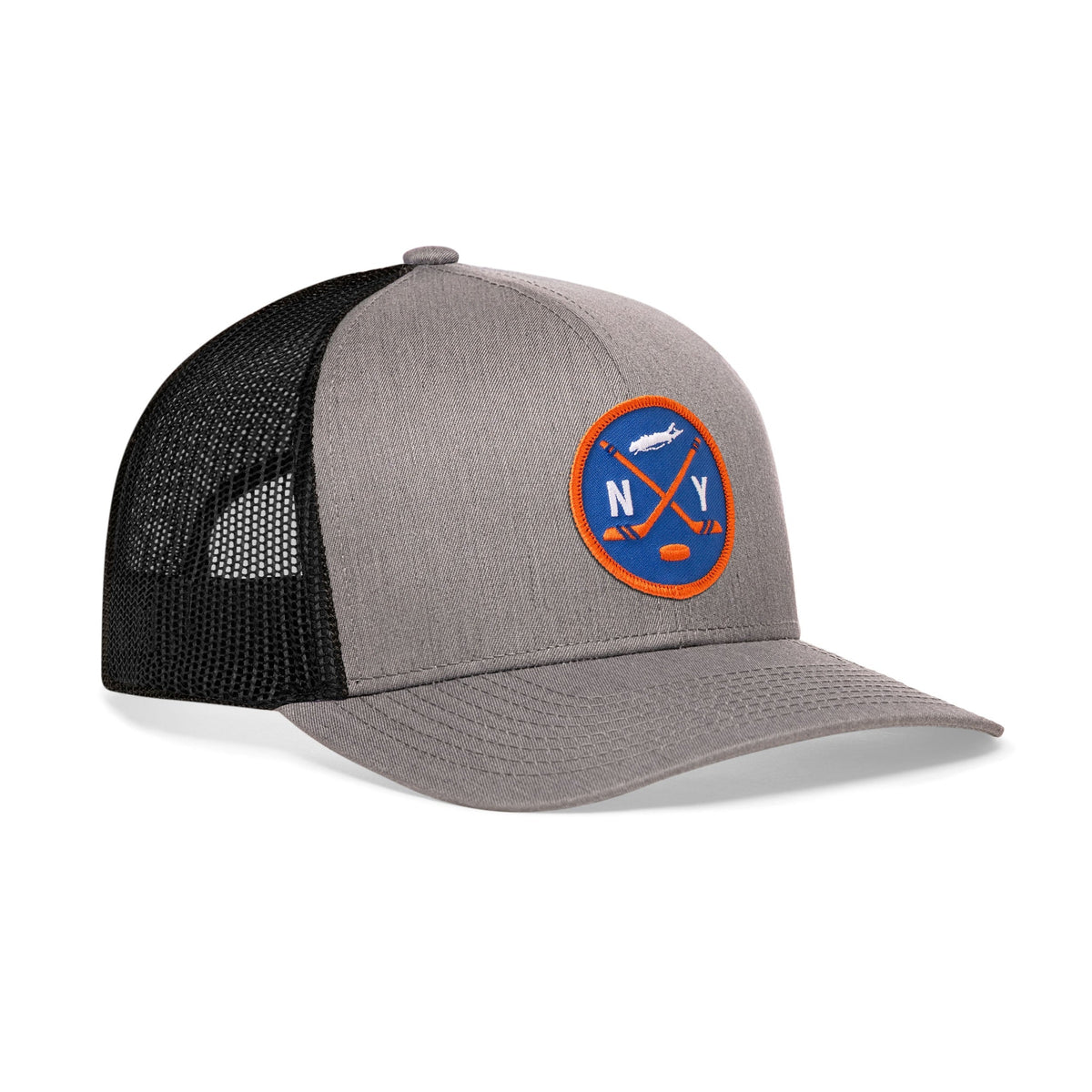 Long Island Hockey Trucker Hat  |  NY X Snapback