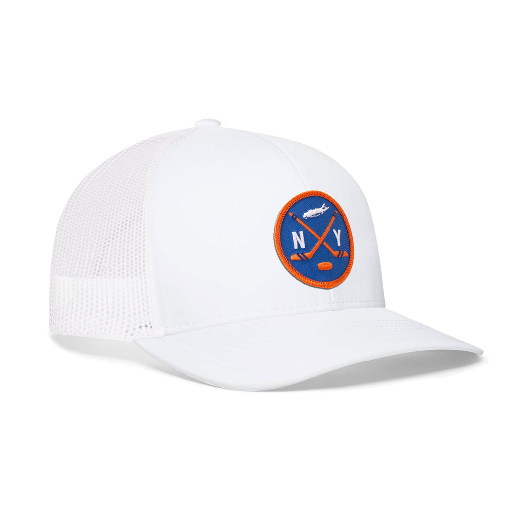 Long Island Hockey Trucker Hat  |  NY X Snapback