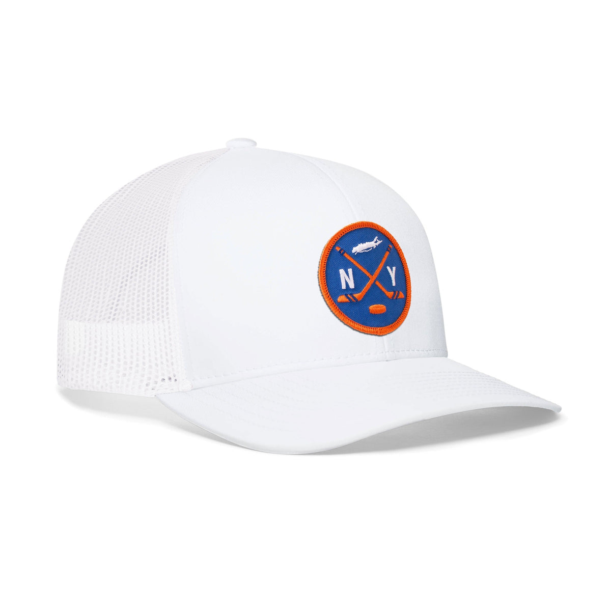 Long Island Hockey Trucker Hat  |  NY X Snapback