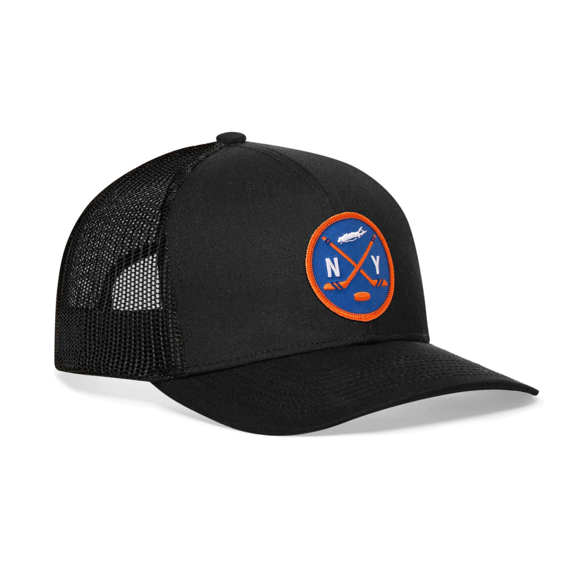 Long Island Hockey Trucker Hat  |  NY X Snapback