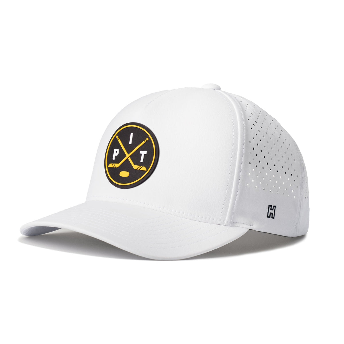Pittsburgh Hockey Performance 5-Panel Hat  |  PIT X Flexfit Snapback