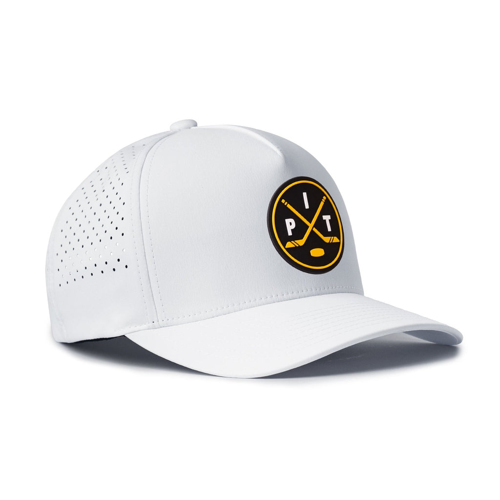 Pittsburgh Hockey Performance 5-Panel Hat  |  PIT X Flexfit Snapback