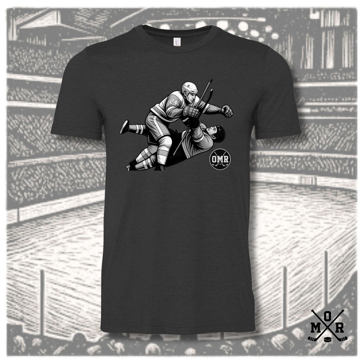 The Bodycheck Comic Book Hockey T-Shirt | Odd Man Rush