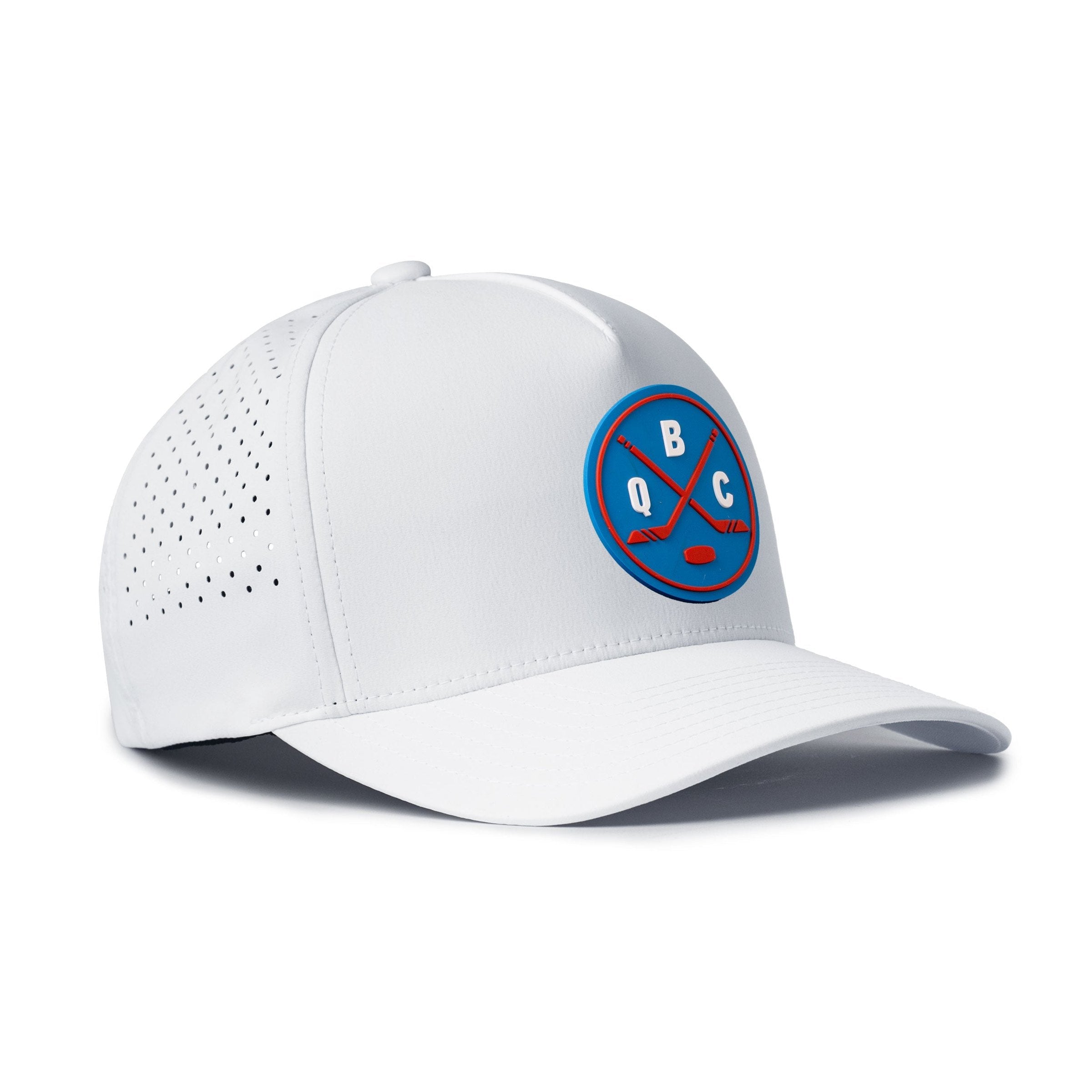 Quebec Hockey Performance 5-Panel Hat  |  QBC X Flexfit Snapback